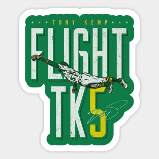 Tony Kemp Oakland Diving Catch Sticker